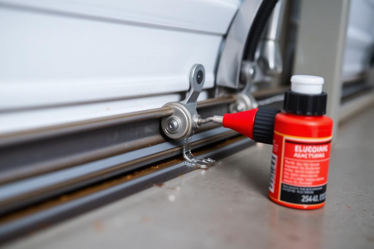Broken Garage Door Spring Replacement Naples — garage door roller and track service #4